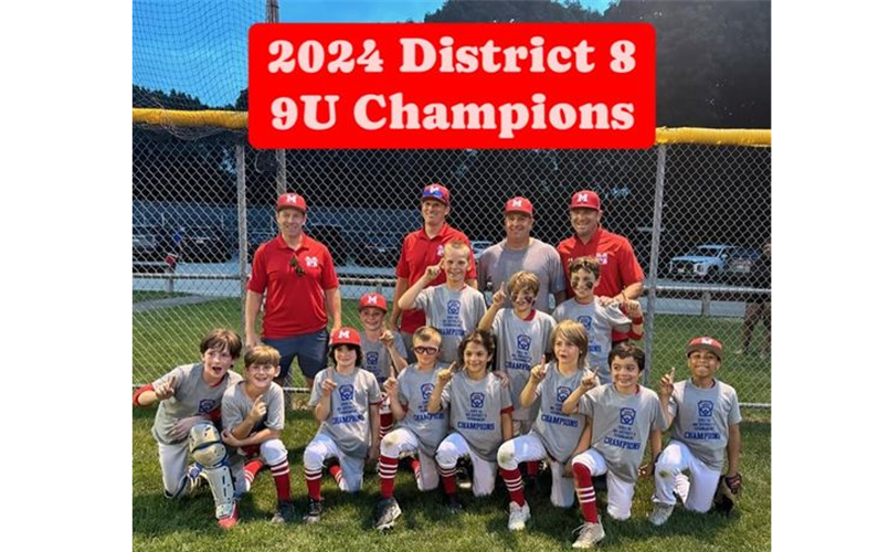 2024 9U District 8 Champs